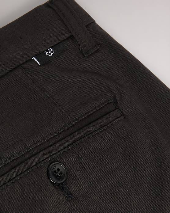 Ted Baker Hommes 60VD1334 vêtements chino slim genay noir
