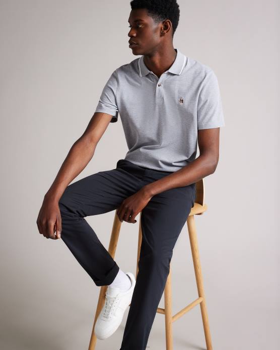 Ted Baker Hommes 60VD1342 vêtements chino slim genay dk-marine