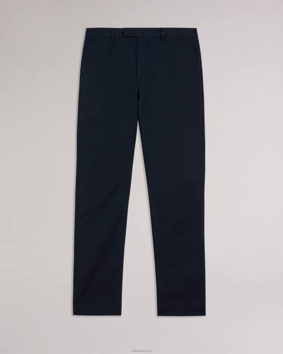Ted Baker Hommes 60VD1383 vêtements Lenard Irvine - Pantalon chino élégant coupe slim marine
