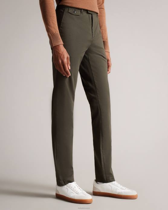 Ted Baker Hommes 60VD1401 vêtements chino slim genay kaki