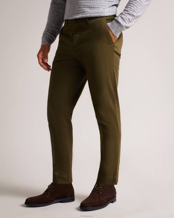 Ted Baker Hommes 60VD1556 vêtements genbee - chino décontracté et décontracté kaki