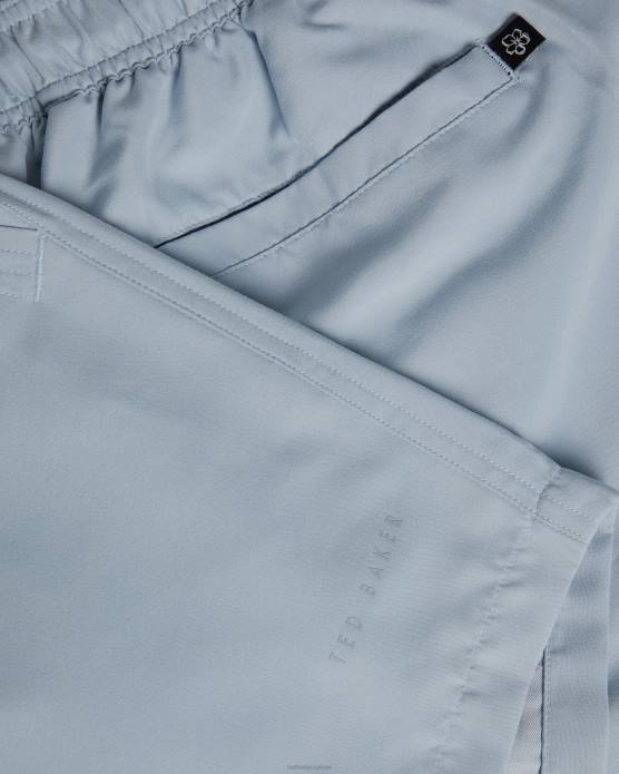 Ted Baker Hommes 60VD1394 vêtements short de bain uni Hiltree bleu moyen
