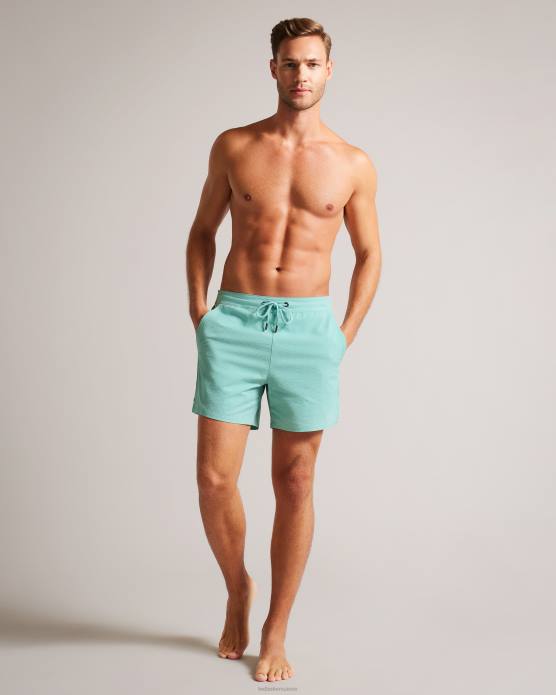 Ted Baker Hommes 60VD1453 vêtements short de bain texturé uni colne menthe