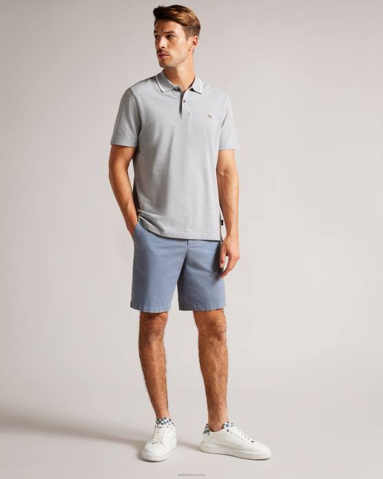 Ted Baker Hommes 60VD1330 vêtements short chino ashfrd bleu moyen