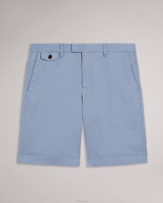 Ted Baker Hommes 60VD1330 vêtements short chino ashfrd bleu moyen