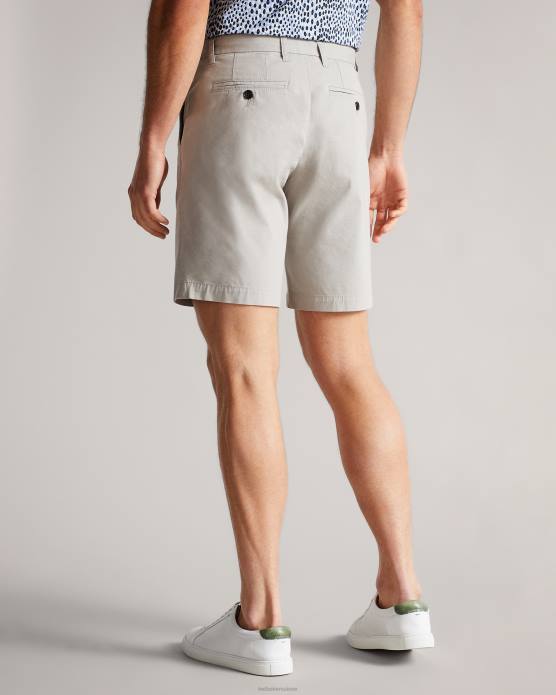 Ted Baker Hommes 60VD1343 vêtements short chino ashfrd gris clair