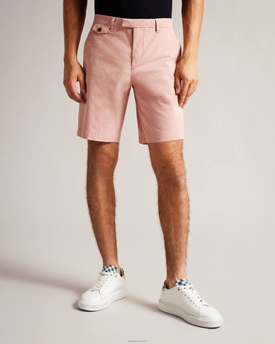 Ted Baker Hommes 60VD1344 vêtements short chino ashfrd rose moyen