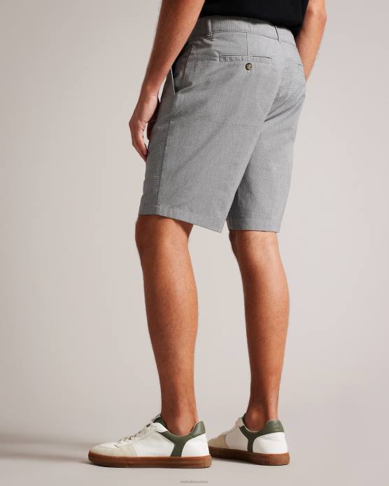 Ted Baker Hommes 60VD1346 vêtements tura short coupe classique en coton noir