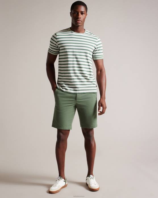 Ted Baker Hommes 60VD1372 vêtements short chino ashfrd olive
