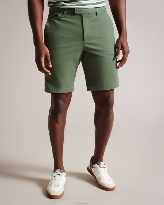 Ted Baker Hommes 60VD1372 vêtements short chino ashfrd olive