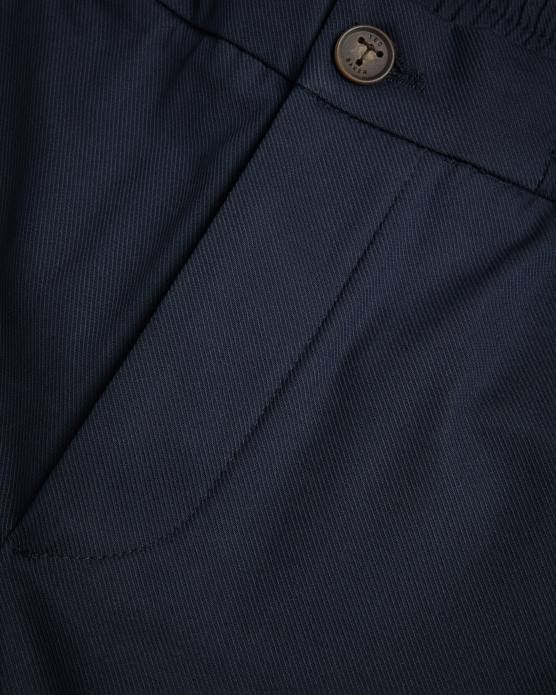 Ted Baker Hommes 60VD1493 vêtements short en coton élastiqué creswel marine