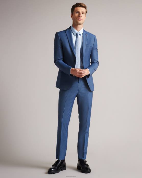 Ted Baker Hommes 60VD1337 vêtements camdejs veste de costume slim bleu clair bleu clair