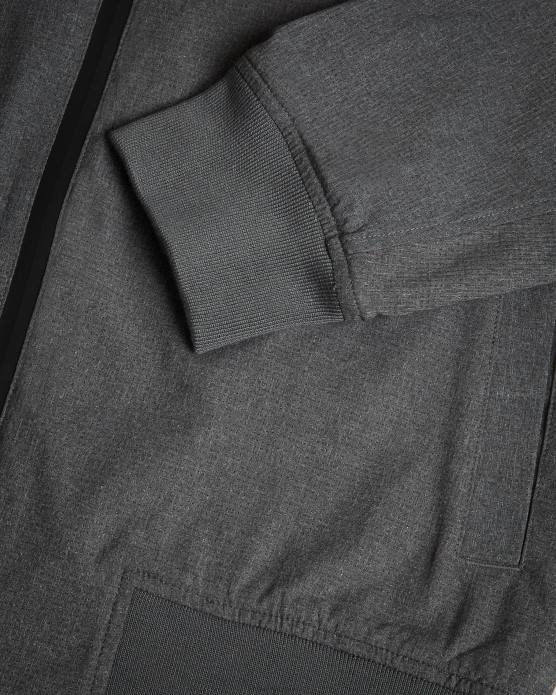 Ted Baker Hommes 60VD1424 vêtements elmhrst - blouson aviateur stretch texturé gris