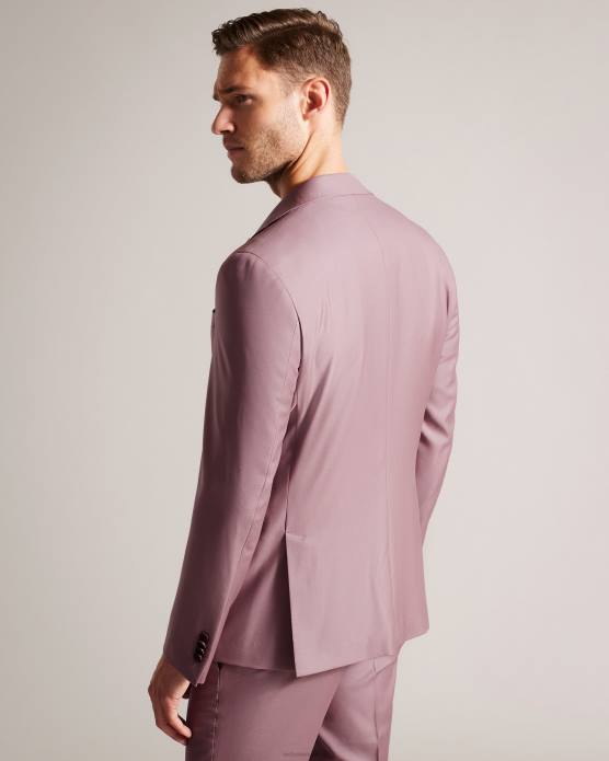 Ted Baker Hommes 60VD1440 vêtements ignacej veste de costume en pure laine rose