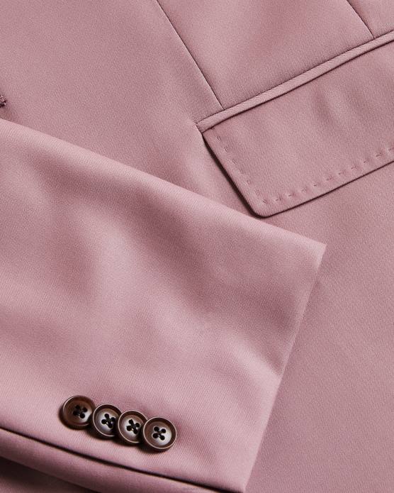 Ted Baker Hommes 60VD1440 vêtements ignacej veste de costume en pure laine rose